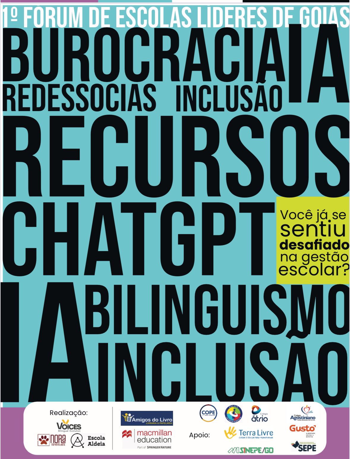 Fórum discute os desafios da Gestão Escolar 5.0 em Goiânia