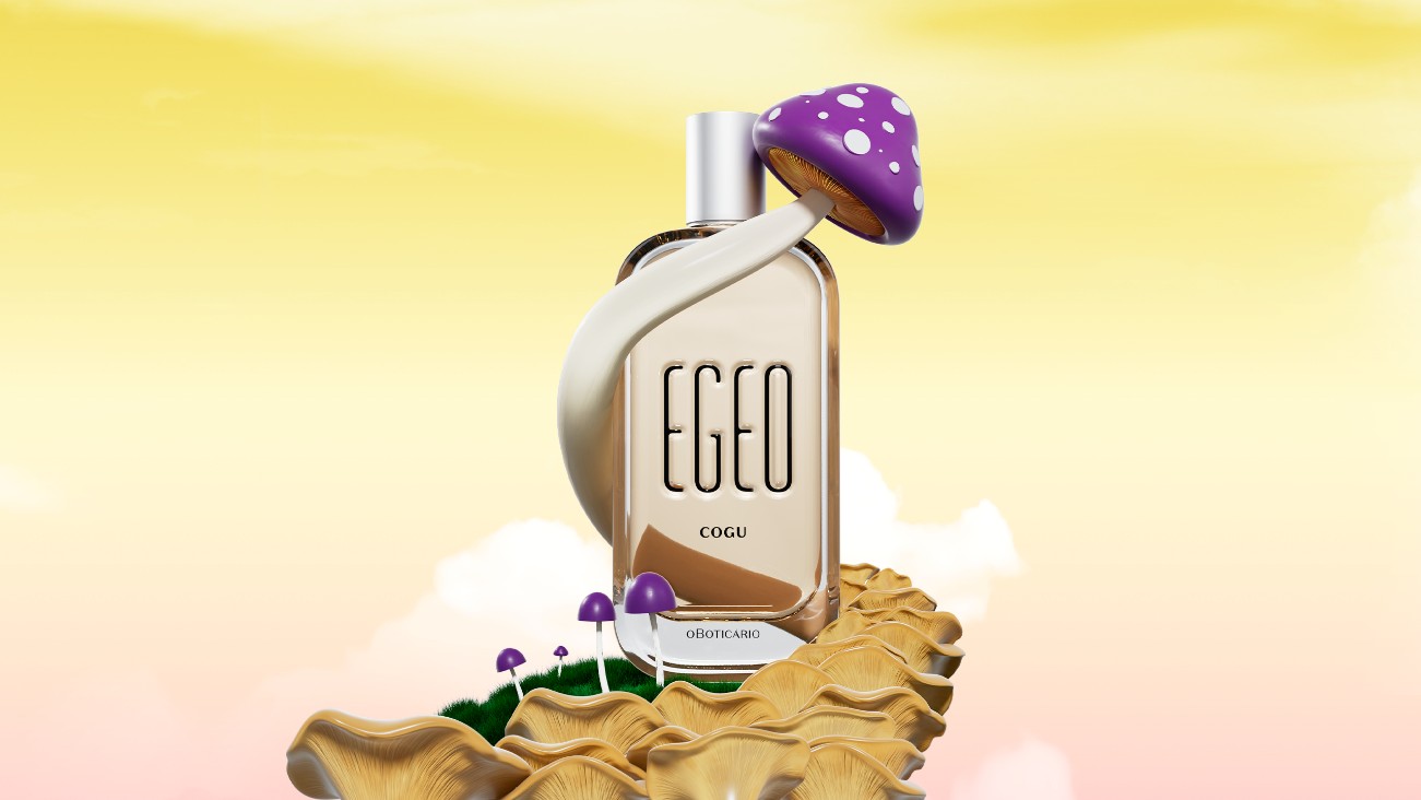 O Boticário apresenta EGEO Cogu, primeira fragrância do mundo com cogumelo Boletus Edulis