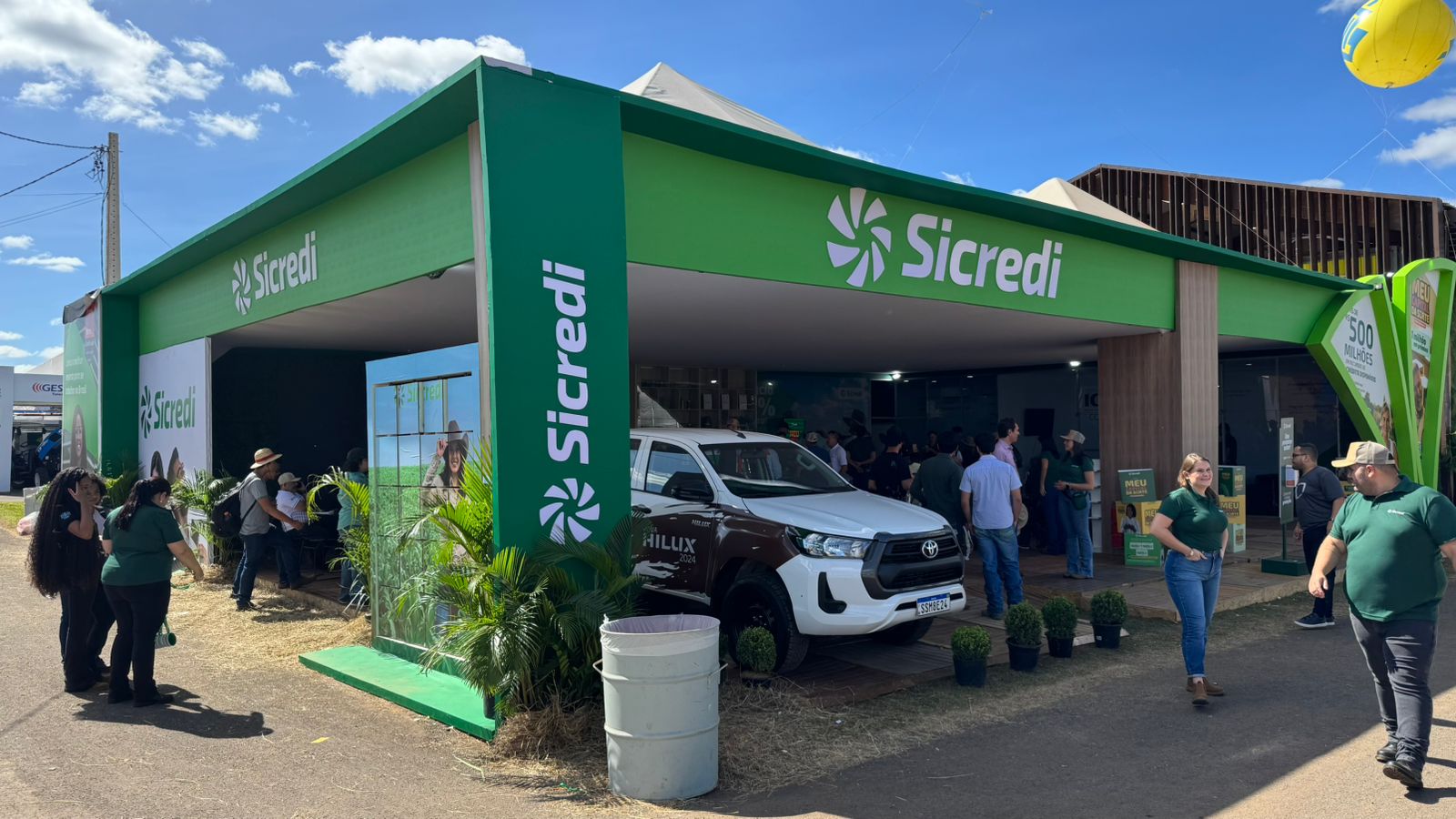 Sicredi Planalto Central leva R$ 500 milhões em crédito e consórcio com desconto exclusivos para a AgroBrasília 2025